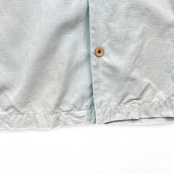 Tommy Bahama Shirt Adult EXTRA LARGE Blue Silk Club Hawaiian Martini Tropical - Picture 8 of 10